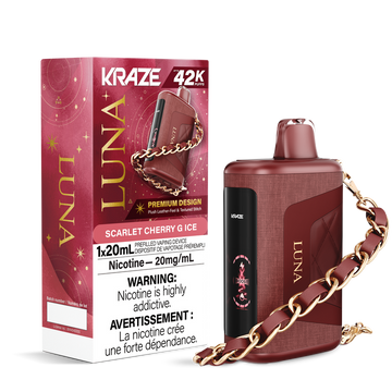 Kraze Luna Scarlet Cherry G Ice 42k 20mg/ml disposable (Provincial)