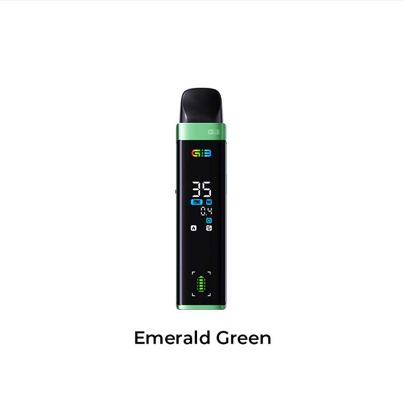 Caliburn G3 Pro Emerald Green Device Kit