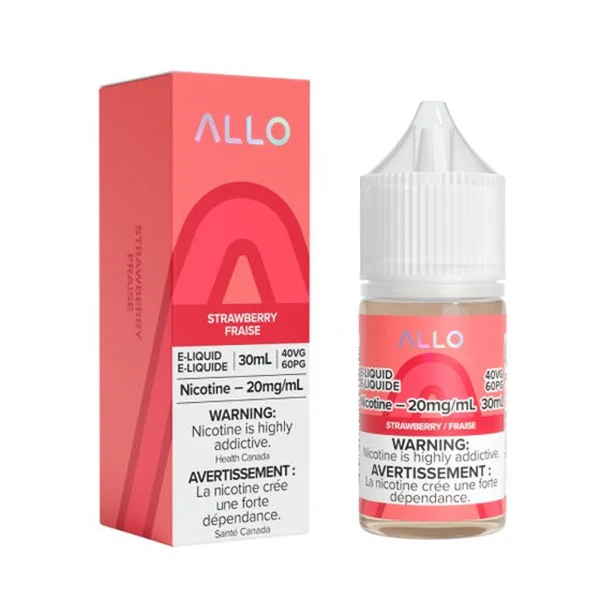 Allo E liquide fraise 20mg/30ml