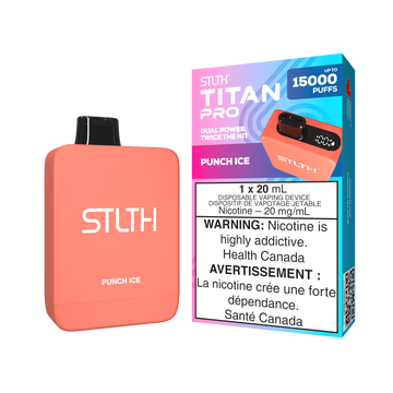 Stlth Titan Pro 15k Punch Ice 20mg/ml disposable (Provincial)