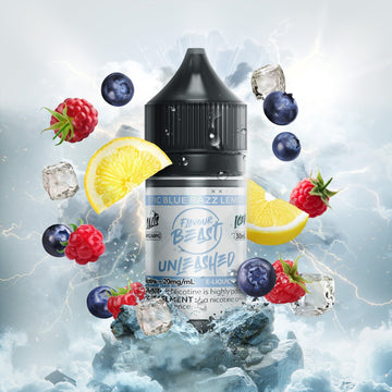 Flavour beast unleashed E liquid Epic Blue Razz Lemon Iced 20mg/30ml (Provincial)