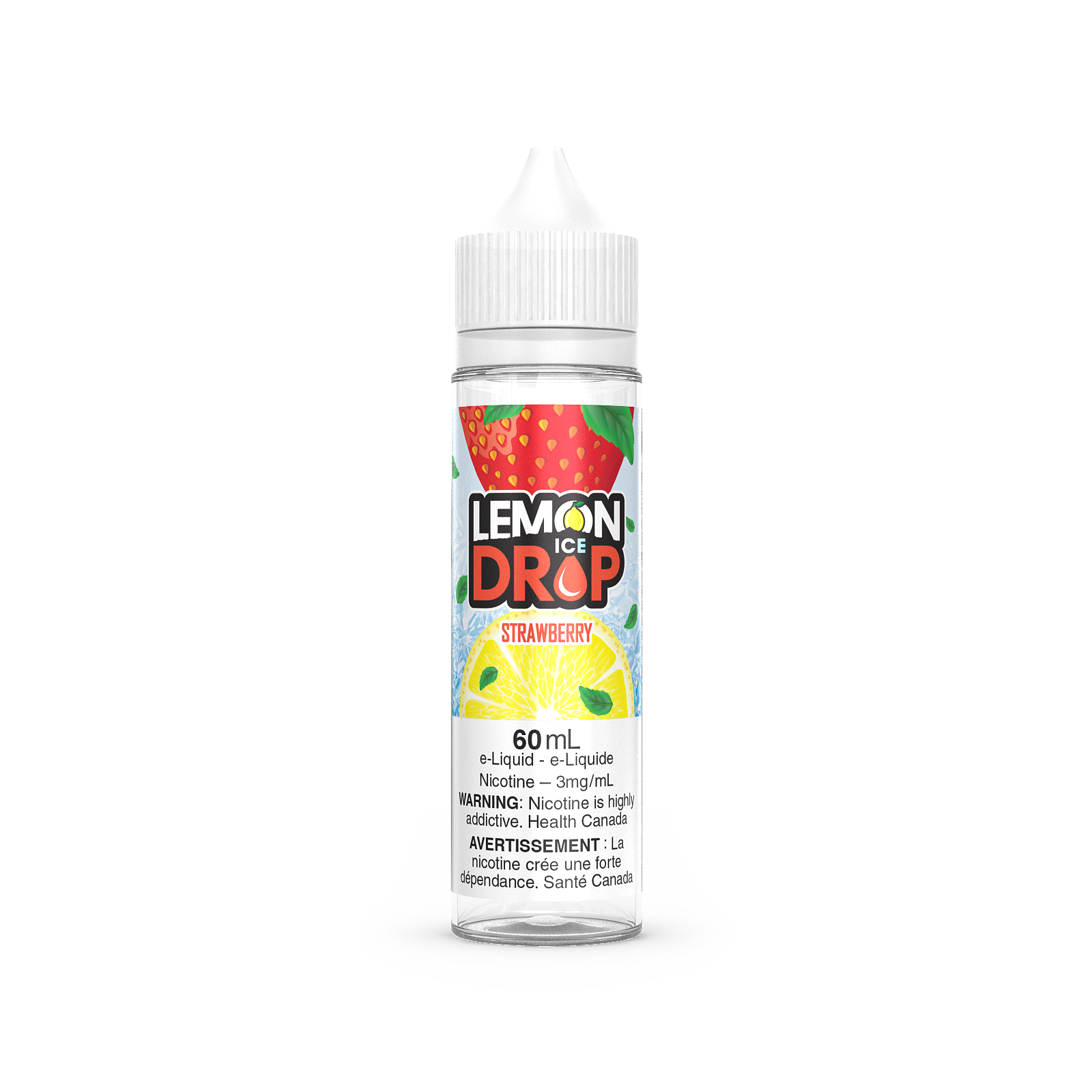 Lemon drop E liquid Strawberry Ice 3mg/60ml (Provincial)