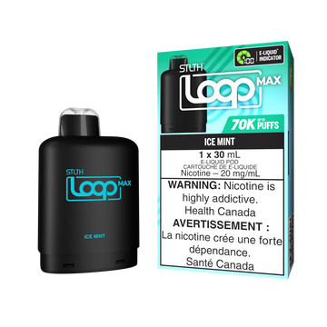 Stlth loop pod Max 70k Ice mint 20mg/ml (Provincial)