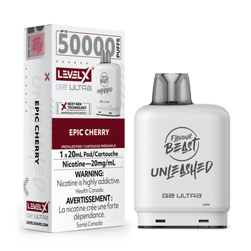 Flavour Beast Ultra G2 Epic Cherry Unleashed Level X pod 20mg (Provincial)