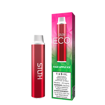 Stlth Eco Razz Apple Ice 20mg/ml disposable (Provincial)