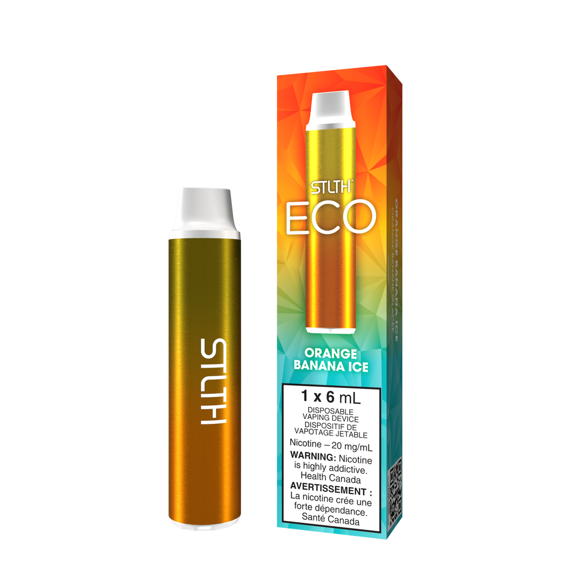 Stlth Eco Orange Banana Ice 20mg/ml disposable (Provincial)