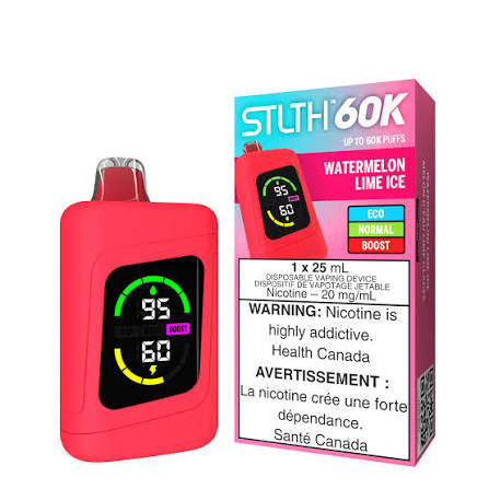 Stlth 60K Watermelon Lime Ice 20mg/mL Disposable (Provincial)