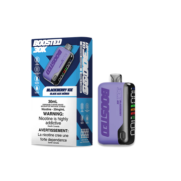 Boosted 30k Blackberry Ice 20mg disposable (provincial)