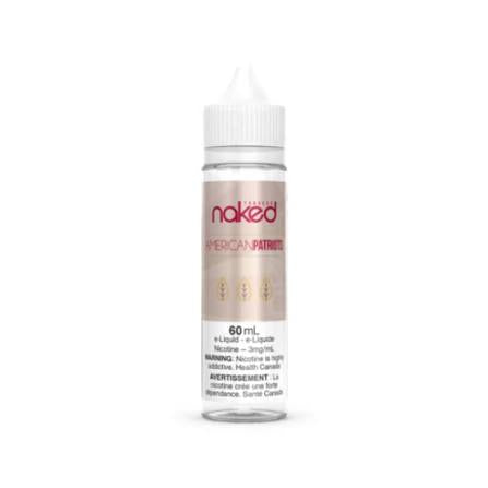 Naked 100 E liquid American Patriots 12mg/60ml (Provincial)
