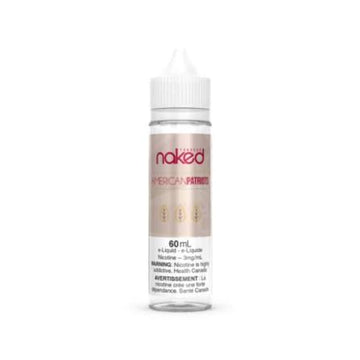 Naked 100 E liquid American Patriots 12mg/60ml (Provincial)