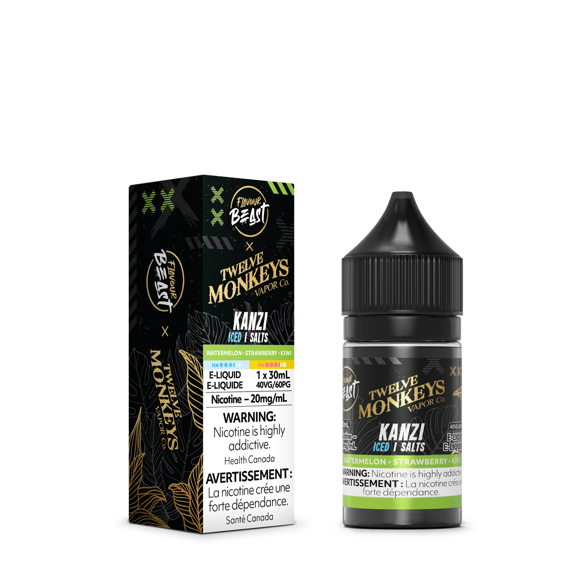 Flavour Beast Kanzi Iced by Twelve Monkeys 20mg/30ml (Provincial)
