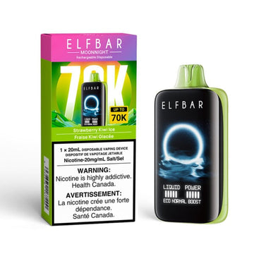 Elfbar Moonnight 70k Strawberry Kiwi Ice 20mg/ml disposable (Provincial)