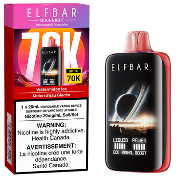 Elfbar Moonnight 70k Watermelon Ice 20mg/ml disposable (Provincial)
