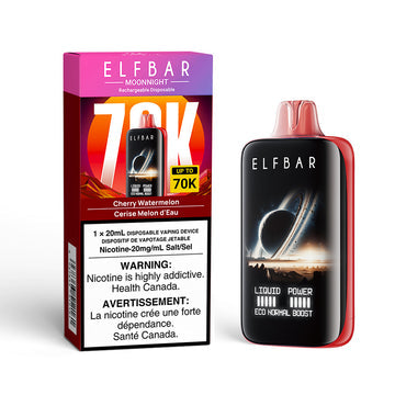 Elfbar Moonnight 70k Cherry Watermelon 20mg/ml disposable (Provincial)