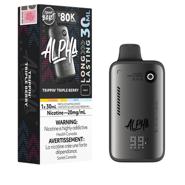 Flavour Beast Alpha Trippin Triple Berry 80k 20mg/ml disposable (Provincial)