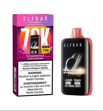 Elfbar MoonNight 70k Pomegranate Burst 20mg disposable (provincial)