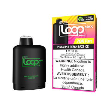 Stlth loop pod Max 70k Pineapple Peach Razz Ice 20mg/ml (Provincial)