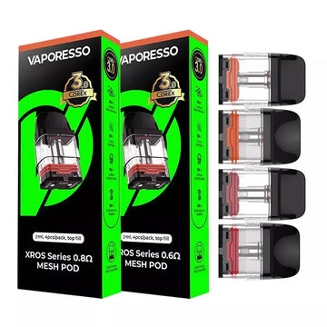 Pod Vaporesso Xros série Corex (0,8 ohm)