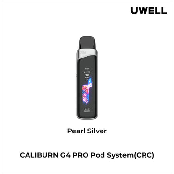 Caliburn G4 PRO device kit Pearl Silver