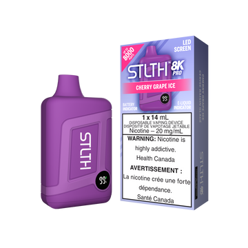 Stlth 8K Pro Cherry Grape Ice 20mg/ml disposable (Provincial)