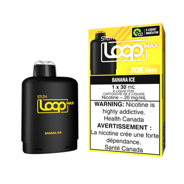 Stlth loop pod Max 70k Banana Ice 20mg/ml (Provincial)