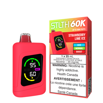 Stlth 60k Strawberry Lime Ice 20mg/mL Disposable (Provincial)