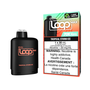 Stlth loop pod Max 70k Tropical Storm Ice 20mg/ml (Provincial)