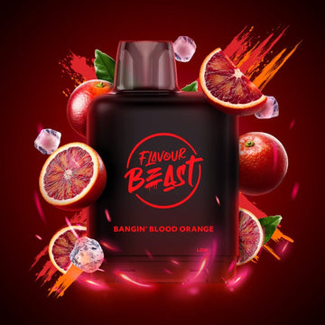 Flavour Beast ultra G2 50k Bangin Blood Orange Iced Level X pod 20mg (Provincial)