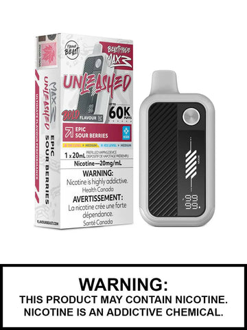 Flavour Beast Mode Max3 Unleashed Epic Fruit Bomb Iced 60k 20mg/ml disposable (Provincial)