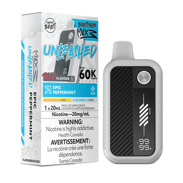 Flavour Beast Mode Max3 Unleashed Epic Peppermint Iced 60k 20mg/ml disposable (Provincial)