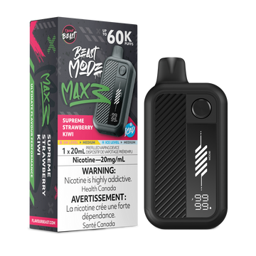 Flavour Beast Mode Max3 Supreme Strawberry kiwi Iced 60k 20mg/ml disposable (Provincial)