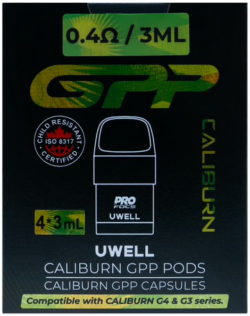 Uwell Caliburn GPP pods 0.4 3ml/4pack (Provincial)