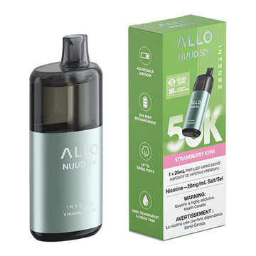 Allo Nuud 50k Strawberry Kiwi Disposable 20mg/mL (Provincial )