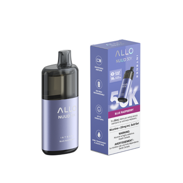 Allo Nuud 50k Blue Raspberry Disposable 20mg/mL (Provincial )