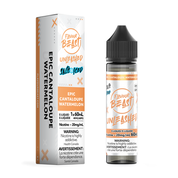 Flavour beast Unleashed E liquid Epic Cantaloupe Watermelon Iced 20mg/60ml (Provincial)