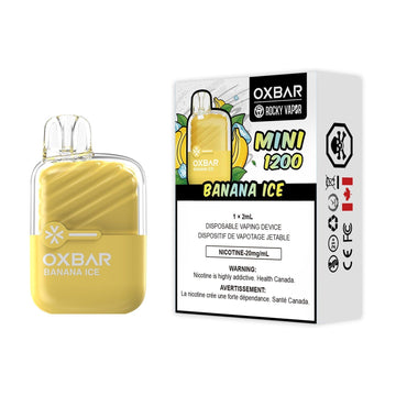 Oxbar Mini 1200 Banana Ice 20mg/ml Disposable ( Provincial)