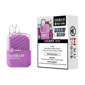 Oxbar Mini 1200 Grape Ice 20mg/ml Disposable ( Provincial)