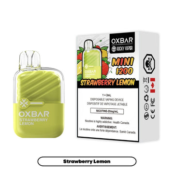 Oxbar Mini 1200 Strawberry Lemon 20mg/ml Disposable ( Provincial)