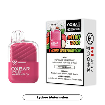 Oxbar Mini 1200 Peach Lychee Watermelon 20mg/ml Disposable ( Provincial)