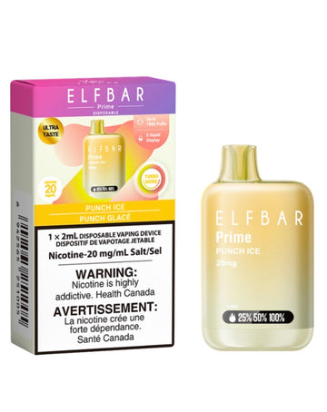 Elfbar Prime Punch Ice 1800 puffs 20mg/ml disposable vape (Provincial)