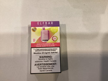 Elfbar Prime Sour Strawberry Ice 1800 puffs 20mg/ml disposable vape (Provincial)
