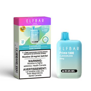 ELF BAR Prime 1800 Flavourless 20mg/ml disposable (Provincial)