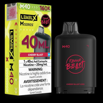 Flavour Beast M Series 160K Cherry Blast Iced Level X pod 20mg (Provincial)
