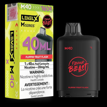 Flavour Beast M Series 160K Flippin Fruit Flash  Level X pod 20mg (Provincial)