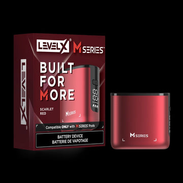 Level x  M Series battery Scarlet Red (Provincial)