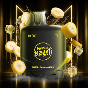 Flavour Beast M Series 120k Bussin Banana Iced Level X pod 20mg (Provincial)