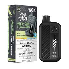 Flavour beast Mode Max3 Wild White Grape Iced 60k 20mg/ml disposable (Provincial)