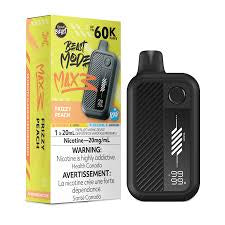 Flavour Beast Mode Max3 Frizzy Peach Iced 60k 20mg/ml disposable (Provincial)