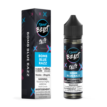 Flavour beast E liquid Bomb Blue Razz 20mg/60ml (Provincial)
