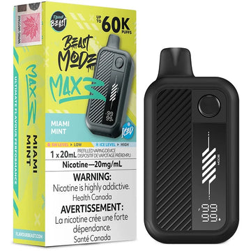Flavour Beast Mode Max3 Miami Mint Iced 60k 20mg/ml disposable (Provincial)